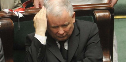 Kaczyński chce weta, ale sam nie głosował