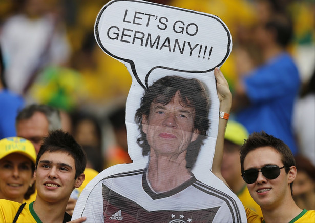 Brazylia przegrała z Niemcami przez Micka Jaggera