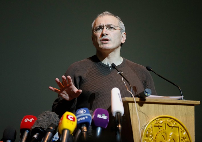 Michaił Chodorkowski w Kijowie