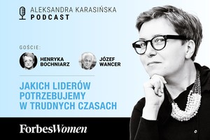 Podsumowanie 2021 r. w podcaście Forbes Women. Henryka Bochniarz i Józef Wancer 