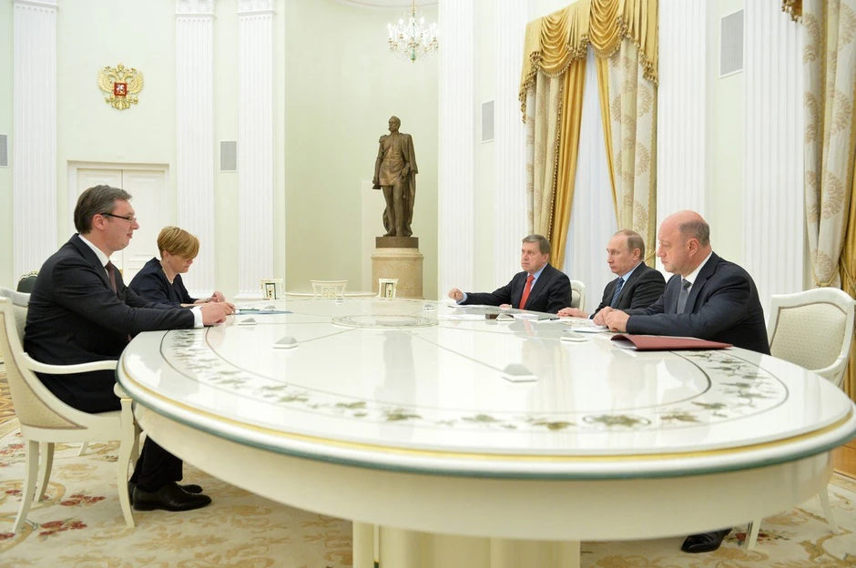 Babakov na sastanku Aleksandra Vučića i Vladimira Putina