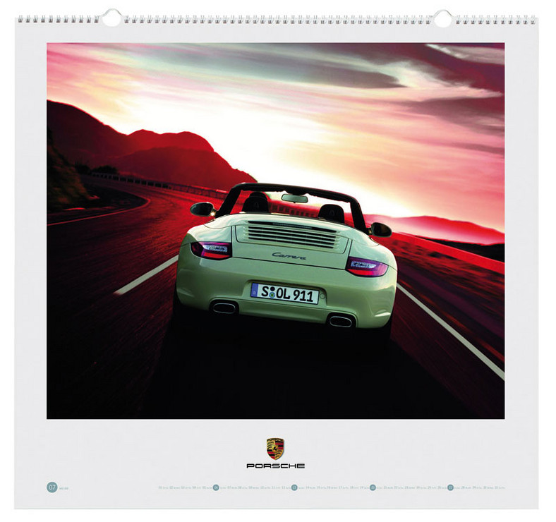 Kalendarze Porsche