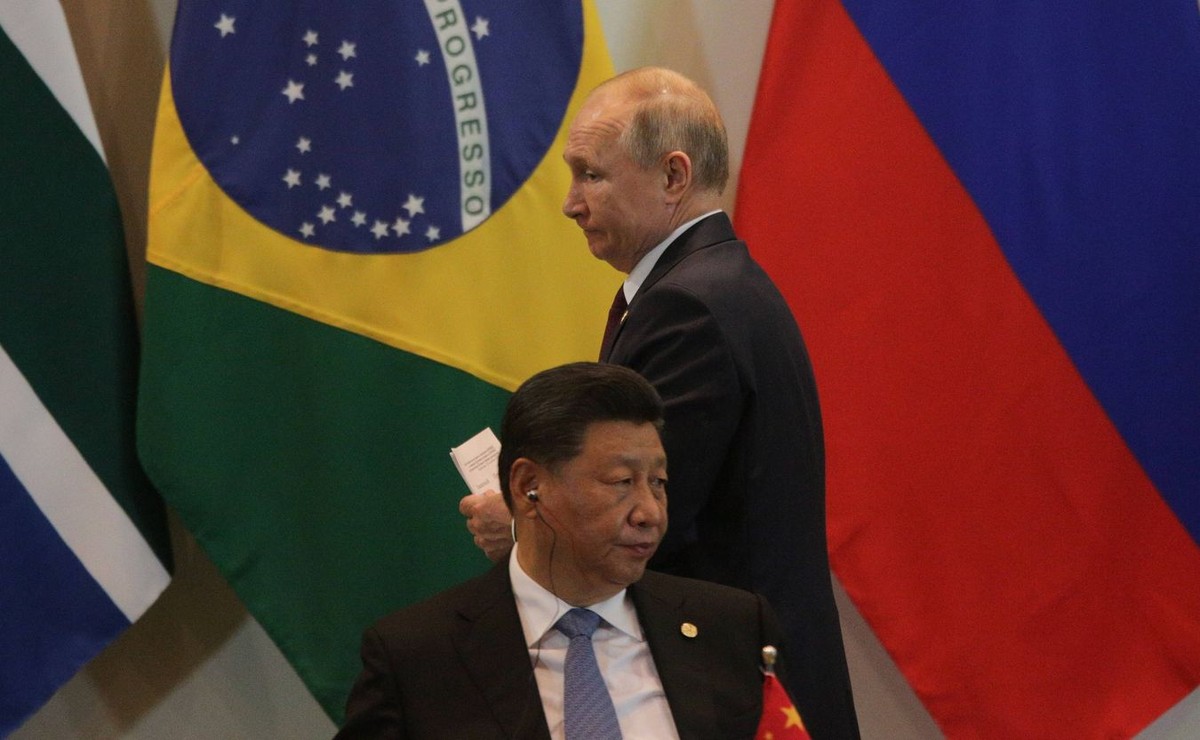 Władimir Putin Xi Jinping