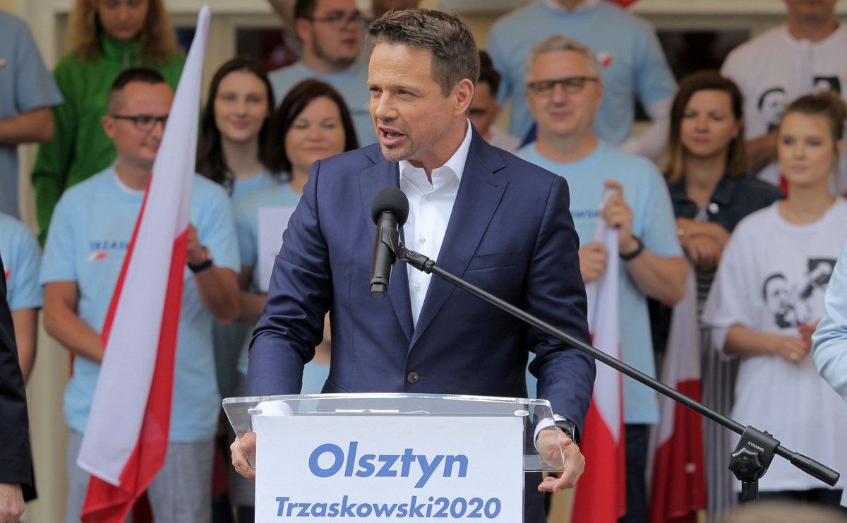Rafał Trzaskowski olsztyn