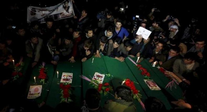 Afghan Hazara step up protest after beheadings