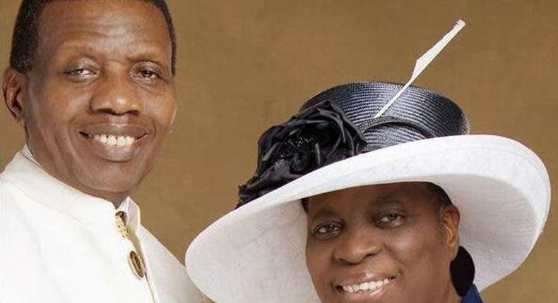 Pastor E.A Adeboye and his wife, Folu. [selahafrik]