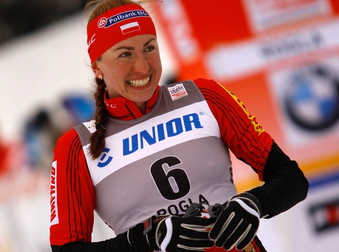 W takim stroju najczęściej widujemy Justynę Kowalczyk.