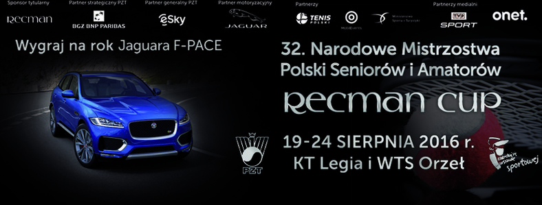 32. Narodowe Mistrzostwa Polski Seniorów i Amatorów w tenisie "Recman Cup"