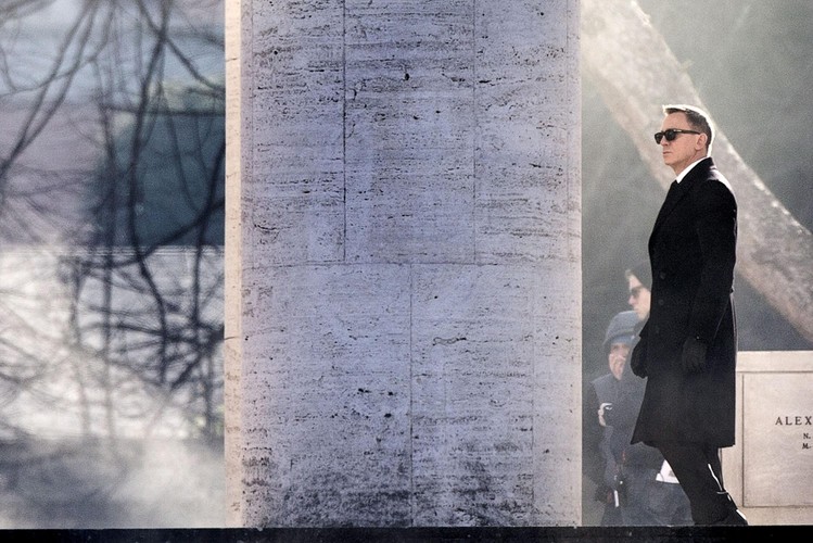 Daniel Craig na planie 'Spectre' w Rzymie