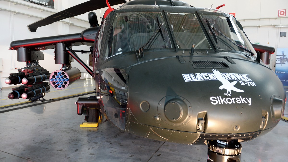 MIELEC PZL BLACK HAWK POKAZ (śmigłowiec Black Hawk)