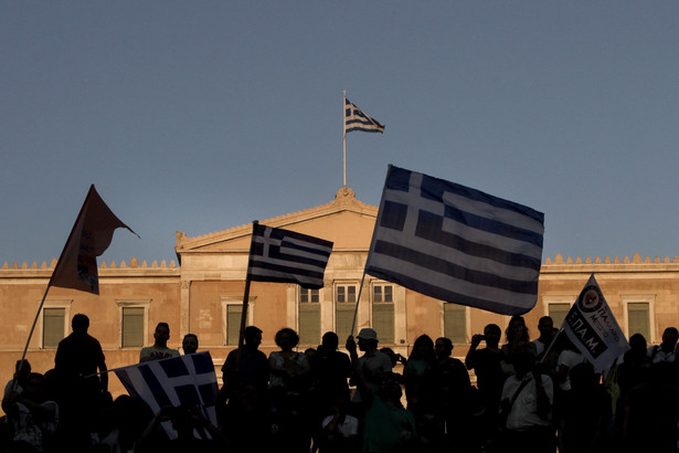 Referendum w Grecji, EPA/YANNIS KOLESIDIS Dostawca: PAP/EPA.