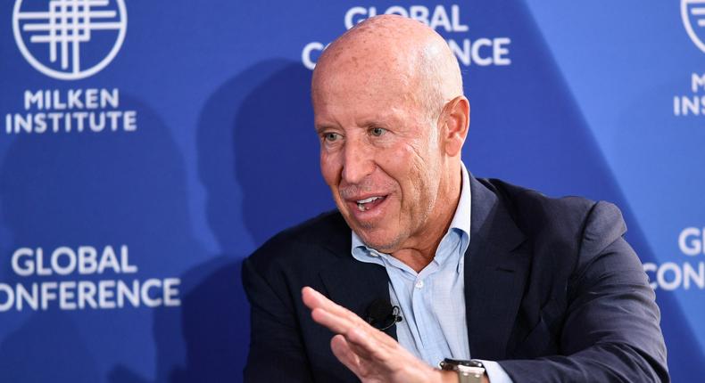 Billionaire investor Barry Sternlicht slammed the Federal Reserve's heavy-handed interest-rate hikes Thursday.PATRICK T. FALLON/AFP via Getty Images