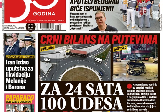 Naslovna strana za 29.7.