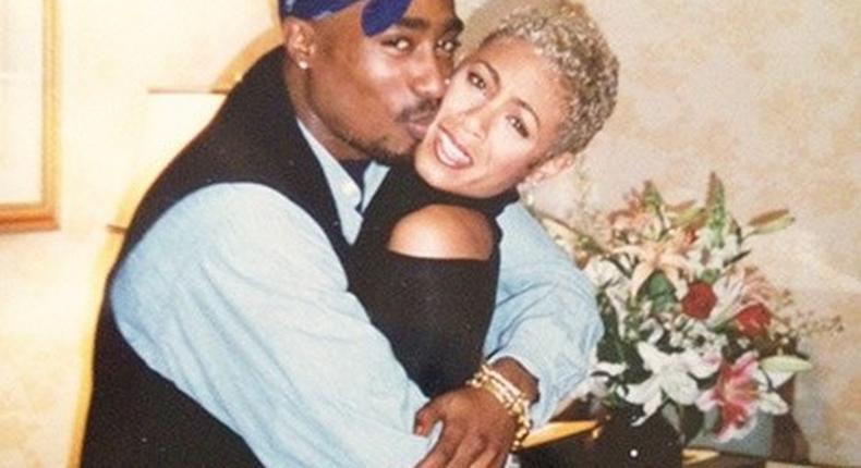 Jada Pinkett Smith and Tupac Shakur