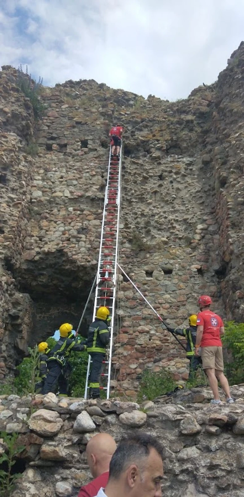 Spasilačka akcija sa Donžon kule u Kruševcu