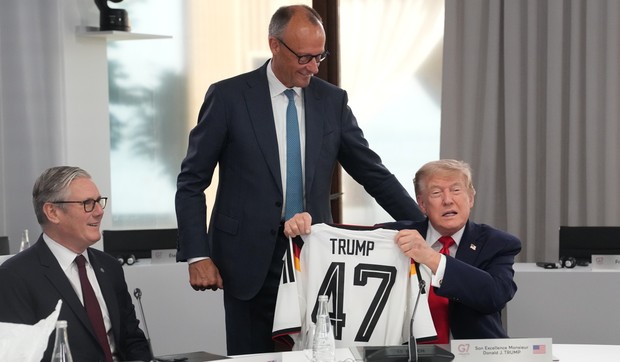 Donald Tramp je dobio dres nemačke reprezentacije od Merca