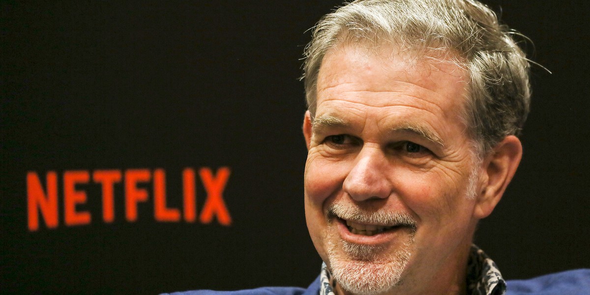 Reed Hastings, CEO Netfliksa. Firma podniosła ceny pakietów dla użytkowników w USA, co spotkało się z pozytywną reakcją inwestorów