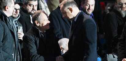 Niespodziewany gest Andrzeja Dudy. To zdjęcie przejdzie do historii?
