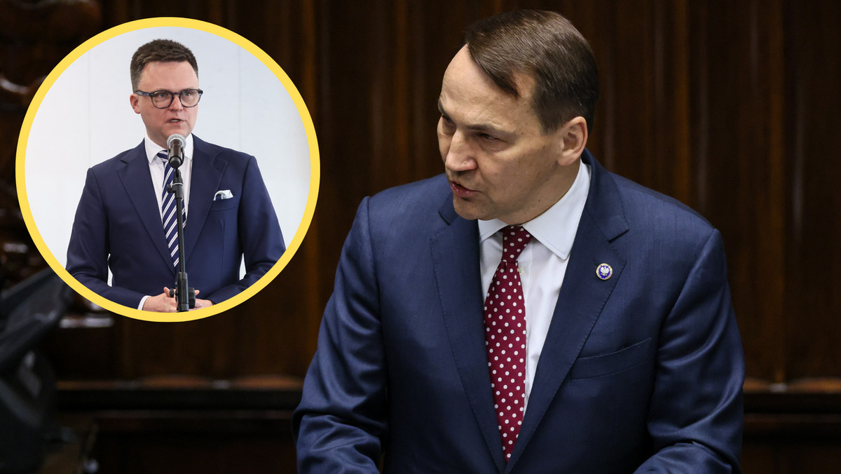 Zapytali marszałka Sejmu o wystąpienie szefa MSZ. Zaczął mówić o huku