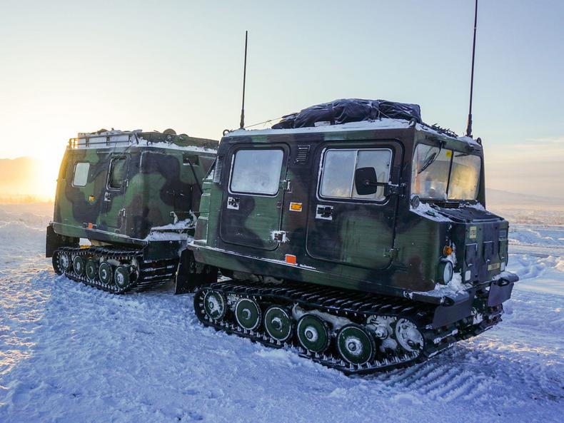 The Army hopes to replace its Small Unit Support Vehicles, one of which is seen here in Alaska on February 9, 2021.