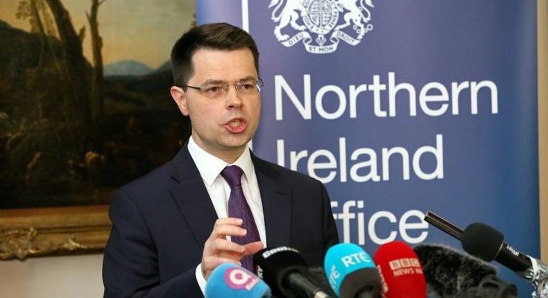 British Northern Ireland Secretary, James Brokenshire calls for fresh Assembly elections in an announcement made at Stormont House in Belfast on January 16, 2017