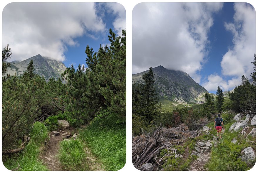 Polski Grzebień i Mała Wysoka. Tatry Słowackie.