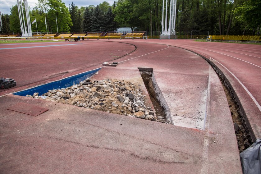 Remontują stadion na Golęcinie