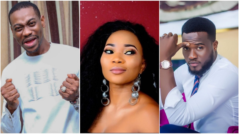 Pulse takes a look at the careers of 7 bright stars and talent rocking the Yoruba movie industry. [Instagram/Adedimeji Lateef/Jumoke Odetola/Mustapha Sholagbade]
