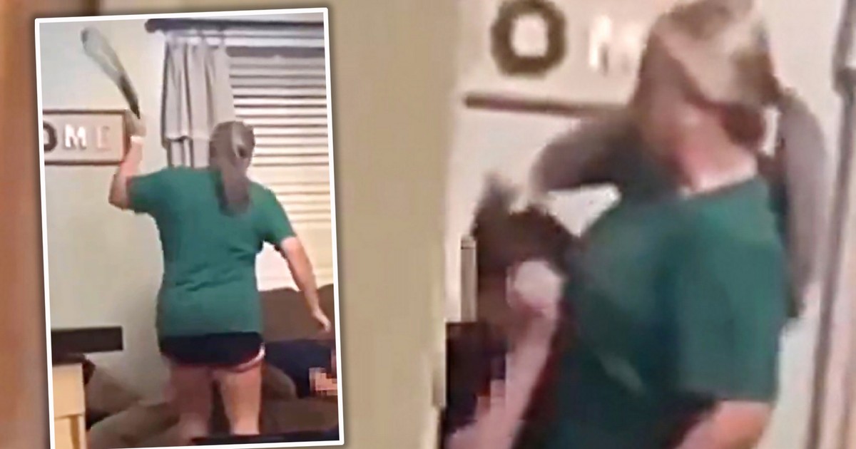 "Nauczycielka Roku" z paskiem w ręku. Kamera ujawniła, co robiła w domu