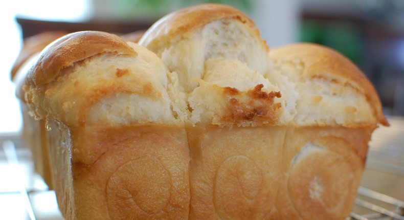 Coconut milk bread  