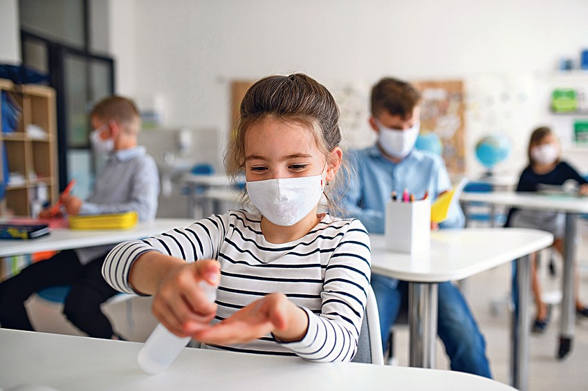 Đaci, škole, maske, korona virus 