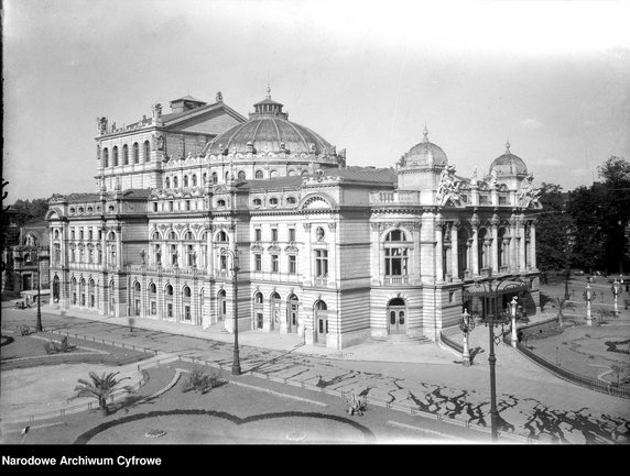 Teatr im Juliusza Słowackiego w Krakowie w latach 40.