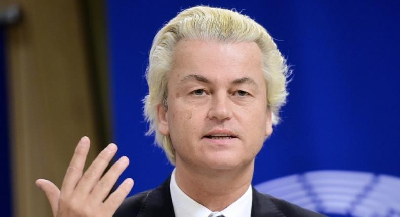 Geert Wilders has slammed the trial as a travesty aimed at silencing him ahead of parliamentary elections