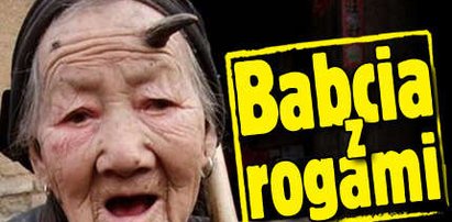 SZOK! Babcia z rogami