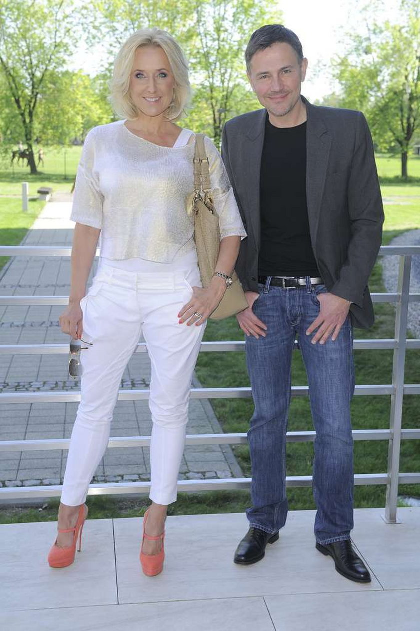 Krzysztof Ibisz i Agata Młynarska
