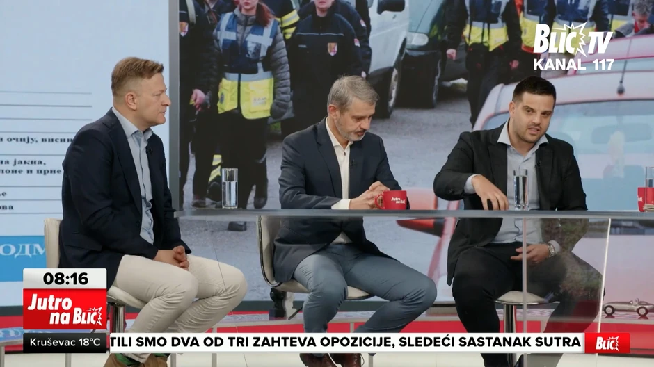 Jutro na Blic, nestanak male Danke