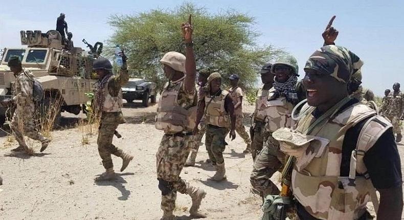 Troops deal decisive blow on Boko Haram/ISWAP terrorists, neutralise 5 in Biu. 