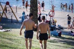 Plaża Malarhojdsbadet w Sztokholmie