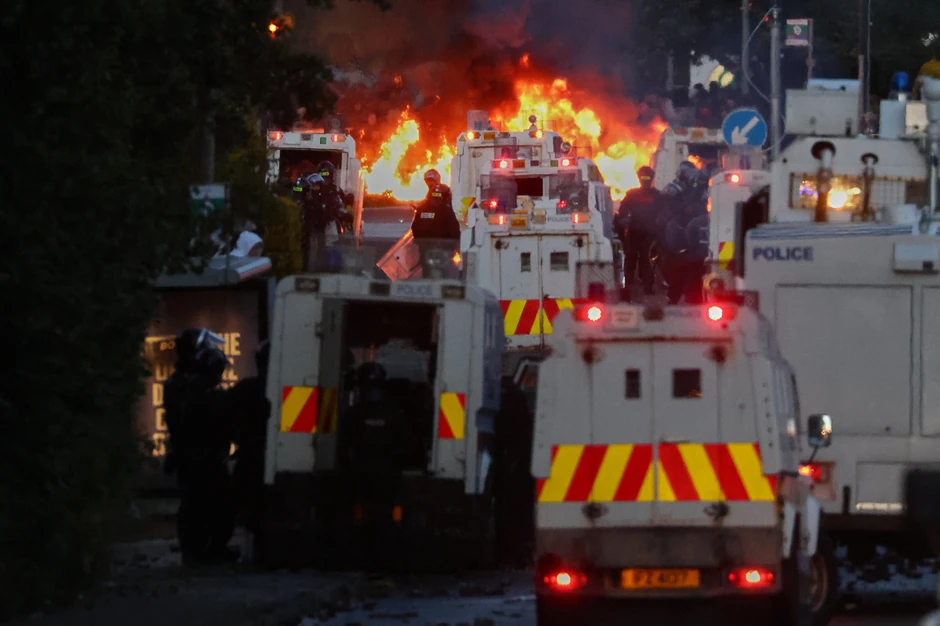 Antimigrantski protesti u Belfastu