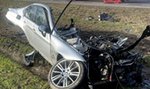 Makabryczny wypadek. To było bmw. Zostało przecięte na pół [ZDJĘCIA]