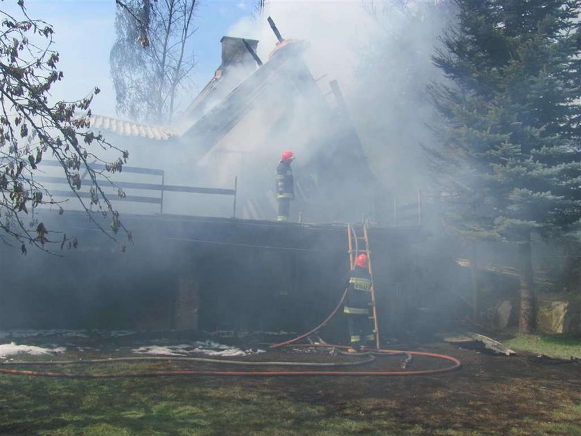 Spłonął dom Kiszczaka