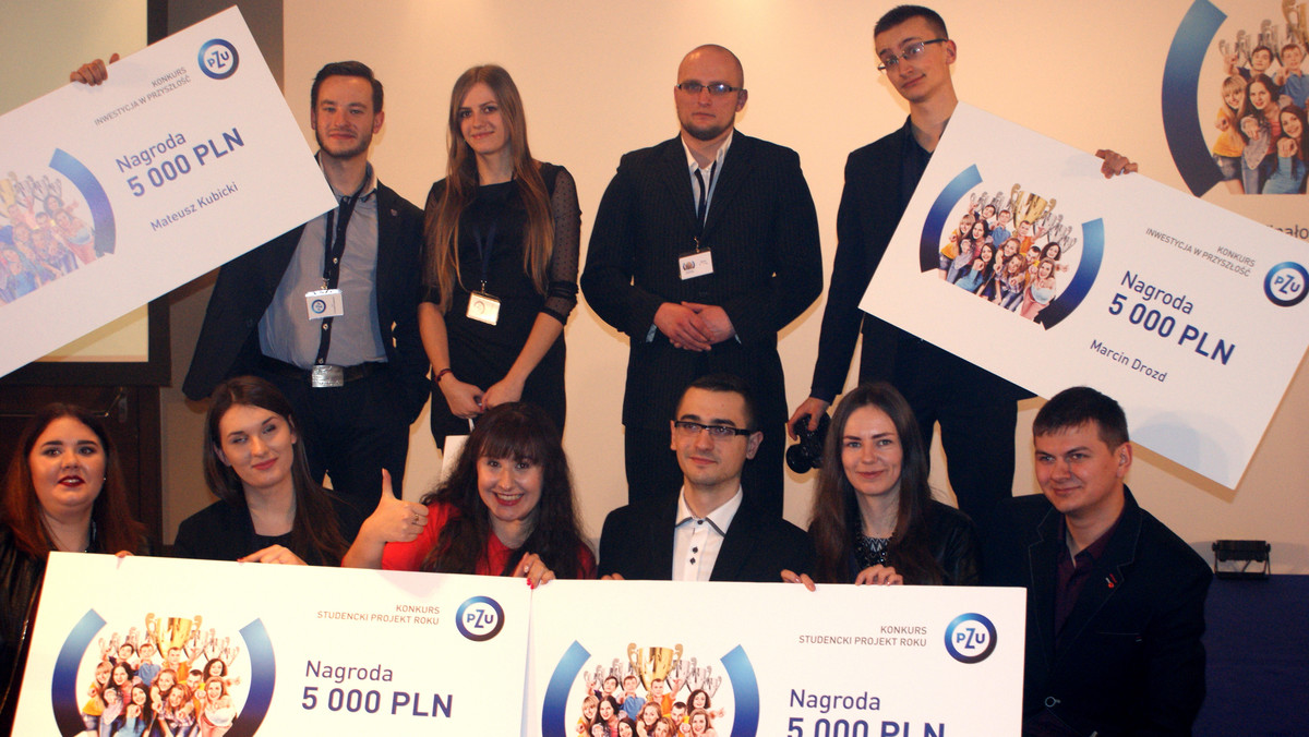 Studenci Politechniki Rzeszowskiej przywieźli aż cztery główne nagrody z finałowej gali ogólnopolskiego konkursu zorganizowanego przez PZU. Gala odbyła się w hotelu Marriott w Warszawie.