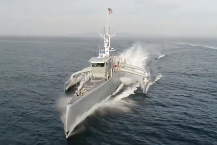 Oto bezzałogowy okręt marynarki wojennej USA