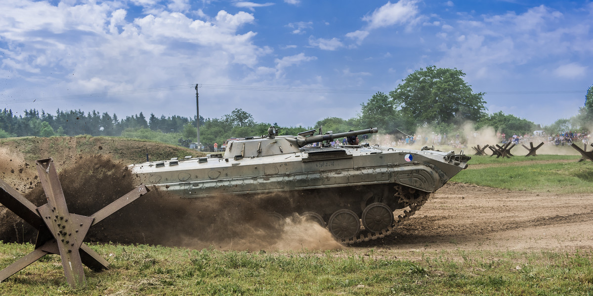 Wóz BMP-1. Zdjęcie poglądowe.
