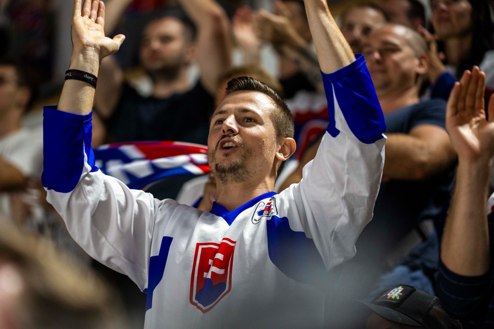 Gólová radosť slovenských fanúšikov.