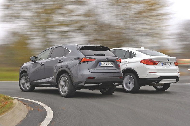 BMW X4 kontra Lexus NX