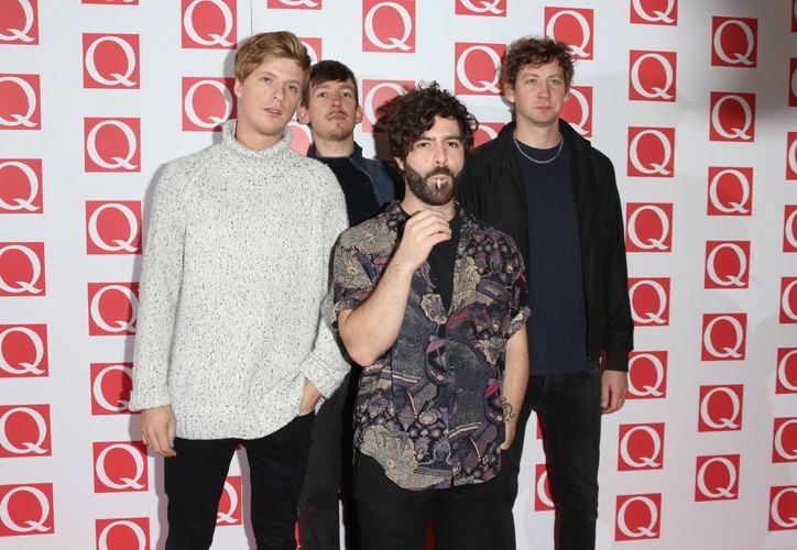 Foals na gali Q Awards 2013
