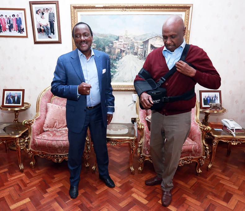 Kalonzo Musyoka wishes Gideon Moi quick recovery