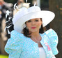 Joan Collins na wyścigach Royal Ascot