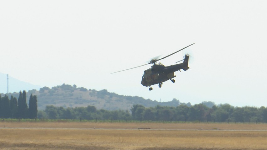 Pripadnici avio-helikopterske jedinice MUP-a Srbije u Crnoj Gori